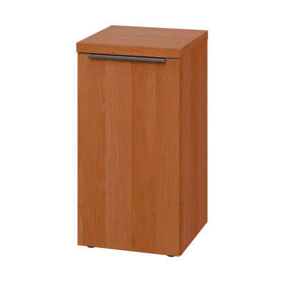 SIN 2 - 4D kancelářská skříň, 1-dveřová, levá, 770x400x400, olše jantar